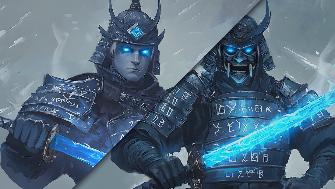 Meet Kaito, the Ice Samurai. A warrior of honor and vengeance