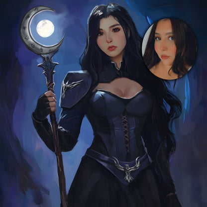 Fantasy Portrait from Photo