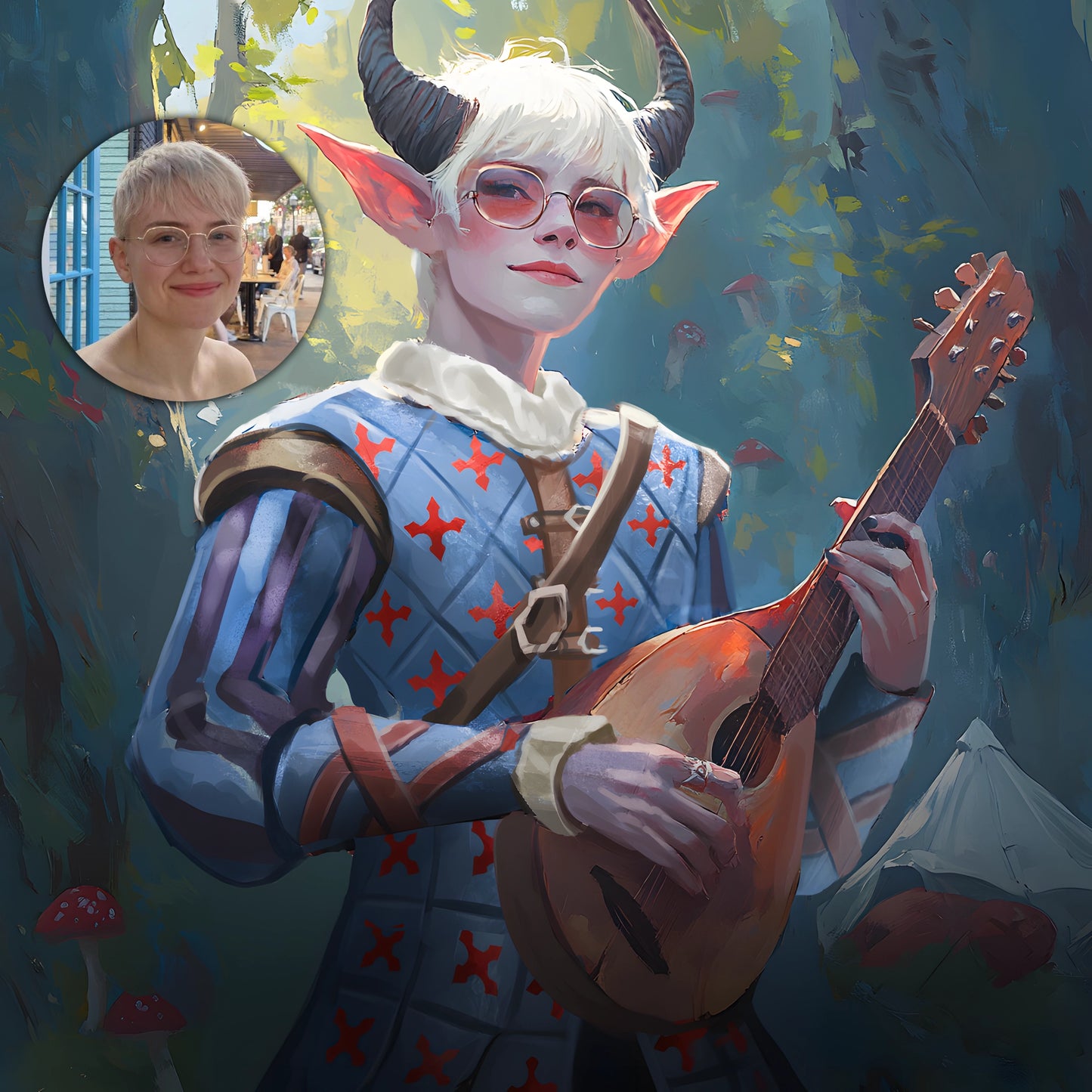 Fantasy Portrait from Photo